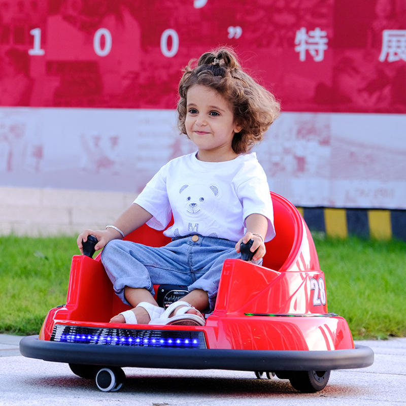 Kids Electric Bumper Car with LED Lights - Image 3