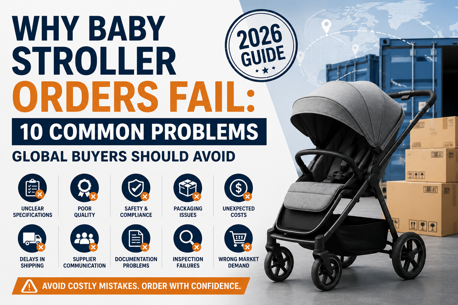 Why Baby Stroller Orders Fail: 10 Common Problems Global Buyers Should Avoid (2026 Guide)