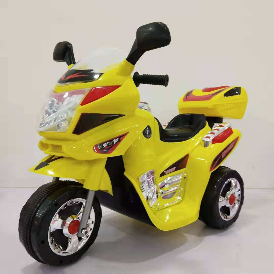Kids Electric Motorcycle 3 Wheel Battery Powered Ride On Bike - Image 4