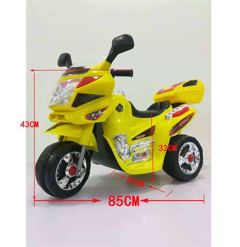 Kids Electric Motorcycle 3 Wheel Battery Powered Ride On Bike - Image 6