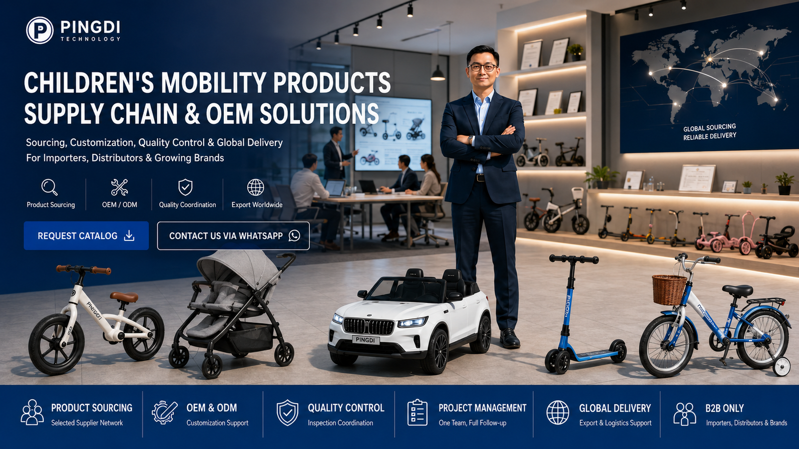 Baby & Kids Mobility Products Supplier China – Strollers, Ride-On Cars, Balance Bikes & Scooters