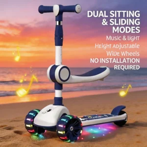 2-in-1 Sit & Ride Kids Scooter for Wholesale