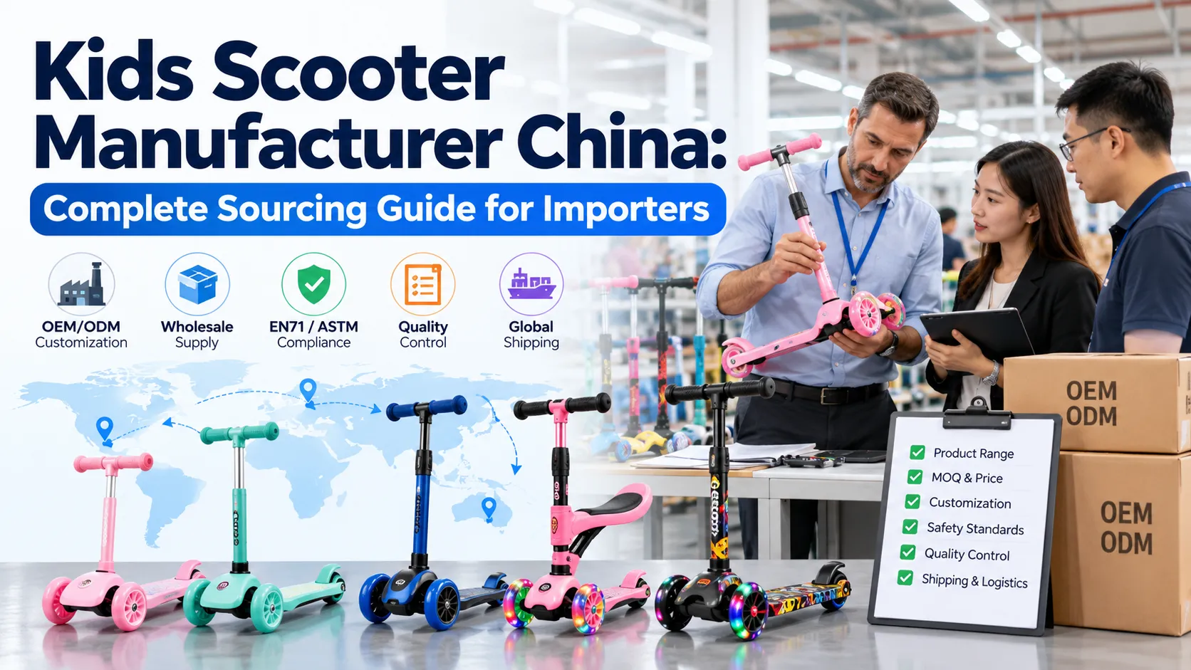 Kids Scooter Manufacturer China: Complete Sourcing Guide for Importers