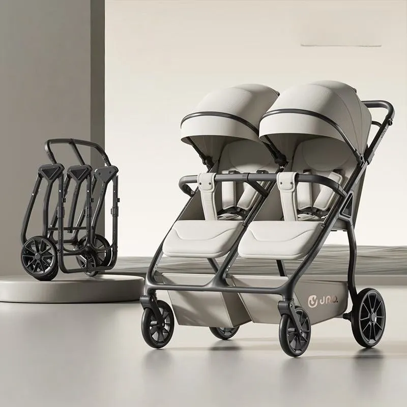 Side-by-Side Twin Baby Stroller with Independent Seats - Image 6